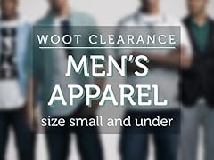 Men's Apparel - Size Small & Under