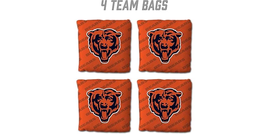 Chicago Bears Cornhole Bags