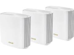 ASUS - ZenWifi XD6 AX5400 Dual-Band Mesh Wi-Fi 6 System (3-Pack) - White