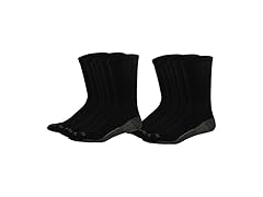 Dickies Dri-Tech Comfort Crew - 6 pair