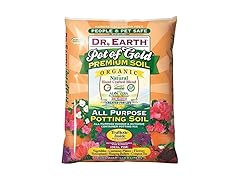 Dr. Earth Gold Premium Potting Soil, 8 Quart,