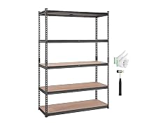 Storage Shelving Unit, 5-Tier Adjustable x48