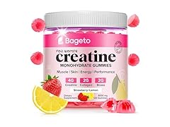 Bageto Creatine Collagen Gummies for Women