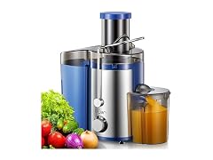 Qcen 800W Centrifugal Juicer Blue
