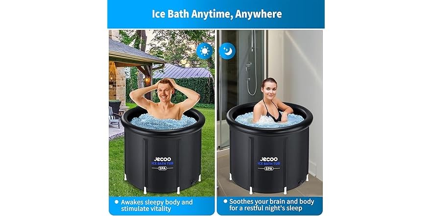 Jecoo Cold Plunge Tub XL 116 Gallons