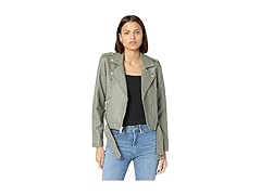 Levis Womens Faux Leather Moto Jacket