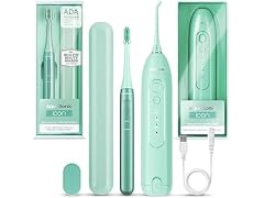 AquaSonic Icon Toothbrush Flosser Mint