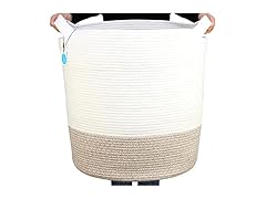 Casaphoria XL Woven Cotton Rope Basket