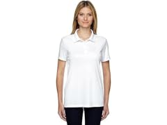 Hanes Polo, White (XL)