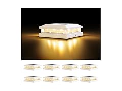 Solar Post Cap Lights Outdoor