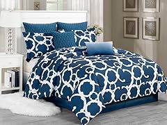 Rhys Hotel 8pc Quilted Comforter Set