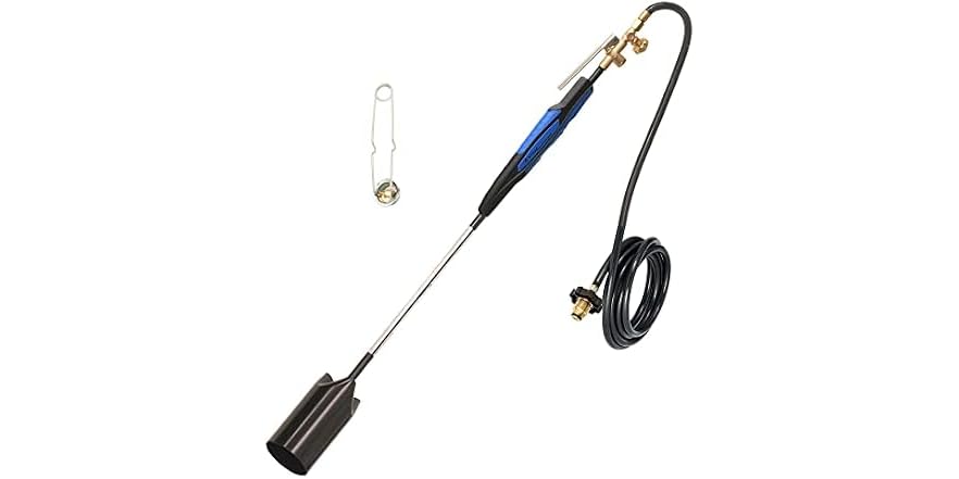 Flame King Propane 500K BTU Weed Burner w/ 10' Hose $28.80 + Free S&H w/ Prime