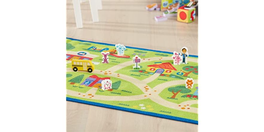Melissa & Doug Blues Clues Activity Rug