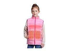 ORRNIKKO Kids Heated Vest (Pink, S)