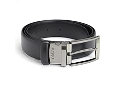 ROYCE Italian Leather Belt with Removable Buckle