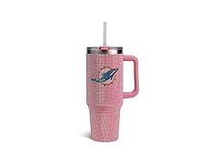 DOLPHINS Pink Bling Tumbler (46oz)