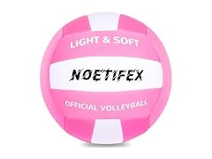 Pink Soft Volleyball Practice Ball