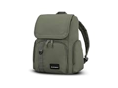 High Sierra Lineage Flap Backpack- Olive
