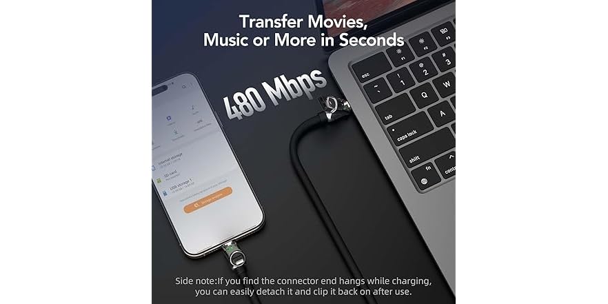 Mfish 4-in-1 USB Charging Cable