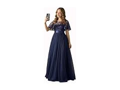 Ever-Pretty (18) Sequin Formal Prom Dresses Blue
