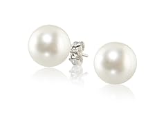 Tigerpearl White Shell Pearl Earrings