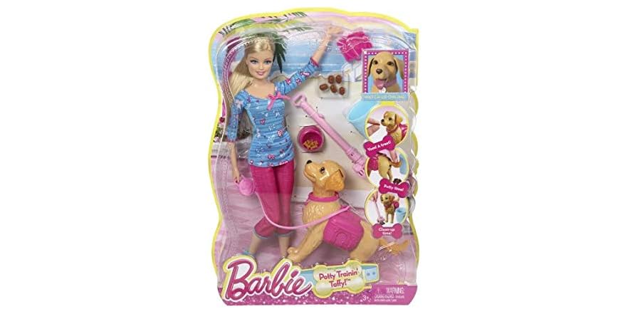 Ensemble Poupée Barbie Potty Training Taffy - BDH74 - Neuf En Boîte (2018)