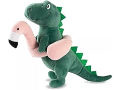 Fringe Studio Plush Dog Toy, “Pool Time Rex,”