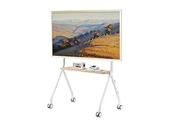 Easel Rolling TV Stand | 49-80"