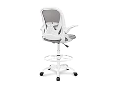 Primy Ergonomic Drafting Chair with Flip-up Armrests Tall Of (Open Box)