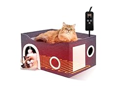 Heeyoo Indoor Heated Cat House