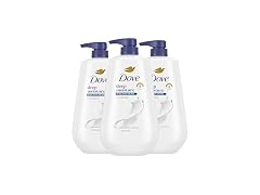 Dove Deep Moisture Body Wash with Pump 3 Count