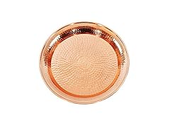 Alchemade Hammered Edge Circular Tray