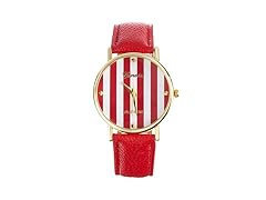 Flint & Mortar Henri Striped Watch - Pick Color