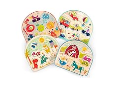 B. toys – 4 Wooden Peg Puzzles