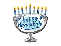Artisan Owl Happy Hanukkah! Menorah 29" Anagram