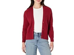 Amazon Essentials Ribbed Sweater, Dark Red (XXL)