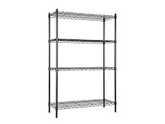 4-Tier Large Wire Shelving w/ Casters