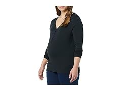 Amazon Essentials Women (S) Maternity Henley Shirt