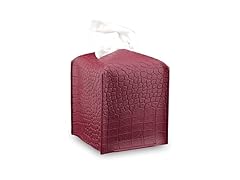Premium PU Leather Tissue Box Holder