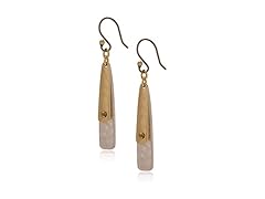 Lucky Brand Two Tone Layer Earrings