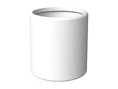 LeisureMod TP18W Tundra Planter White