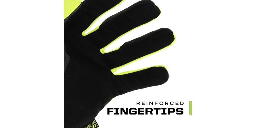 Mechanix Hi-Viz FastFit Gloves – 3 Pack Safety Work Gloves - Image 2