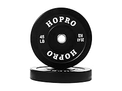HoPro Olympic Weight Plate, 45lbs Pair