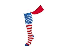 Bioworld American Flag Cape Socks Knee Hi