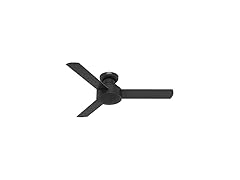 44" Hunter Fan Ceiling Fan Matte Black