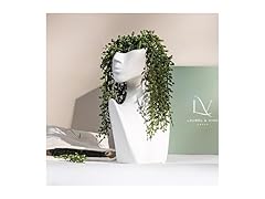 Laurel And Vine Decor Face Vase