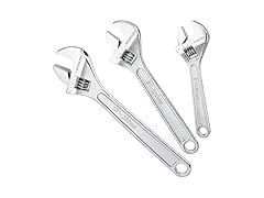 WORKPRO 3pc Chrome Wrench Set