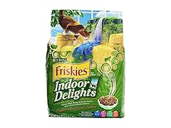 Friskies Dry Cat Food, Indoor Delights 3.15 lb. bag