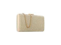 Rucavono Clutch Purses For women Gold Clutch Purses Evening Handbags Classic Wedding Party Bridal Prom Shoulder Purse …