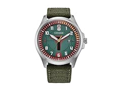 Citizen Men Eco-Drive Boba Fett Watch Green